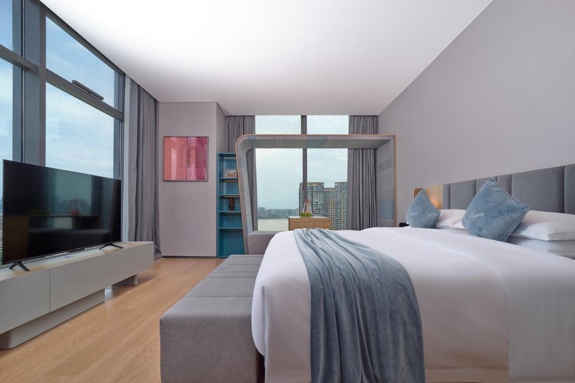 Pagoda Hotel Hangzhou Binjiang エクステリア 写真