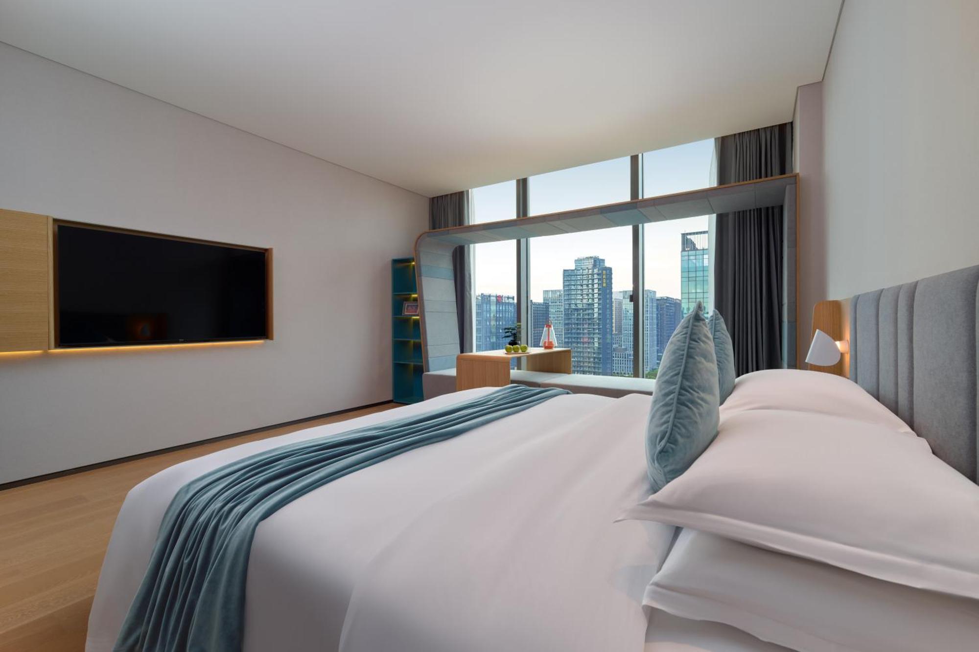 Pagoda Hotel Hangzhou Binjiang エクステリア 写真
