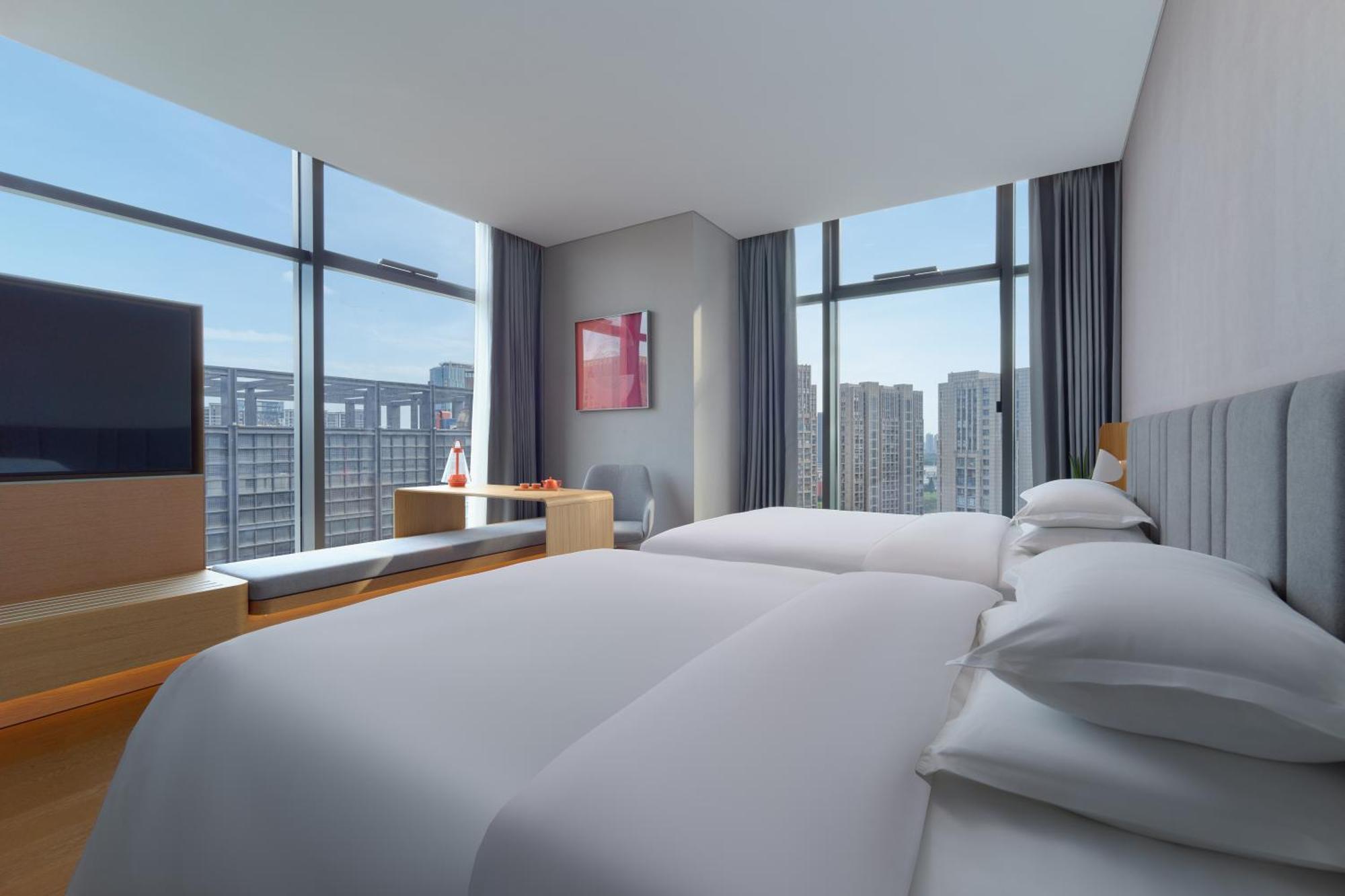 Pagoda Hotel Hangzhou Binjiang エクステリア 写真